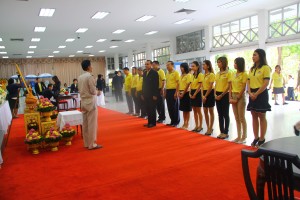 อ.ส.ค. ร่วมลงนามถวายพระพรพระบาทสมเด็จพระเจ้าอยู่หัว ณ โรงพยาบาลศิริราช
