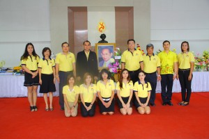 อ.ส.ค. ร่วมลงนามถวายพระพรพระบาทสมเด็จพระเจ้าอยู่หัว ณ โรงพยาบาลศิริราช
