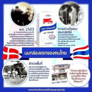 นมไทยเดนมาร์ค นมกล่องแรกของคนไทย